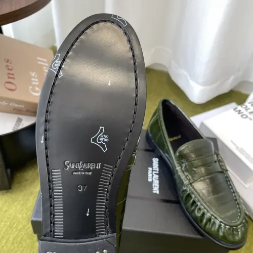 Replica Yves Saint Laurent YSL Leather Shoes For Women #1461644 $118.00 USD for Wholesale