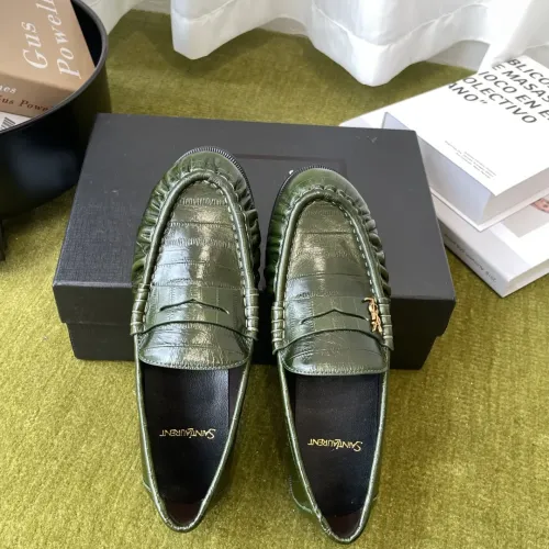 Replica Yves Saint Laurent YSL Leather Shoes For Women #1461644 $118.00 USD for Wholesale