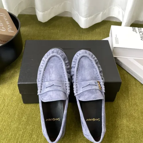 Replica Yves Saint Laurent YSL Leather Shoes For Women #1461646 $118.00 USD for Wholesale