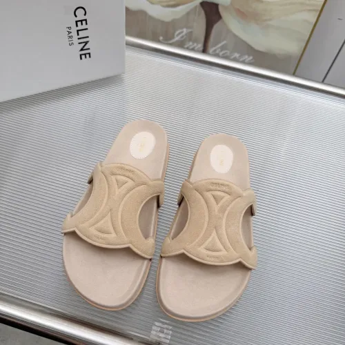 Replica Celine Slippers For Women #1461774 $80.00 USD for Wholesale