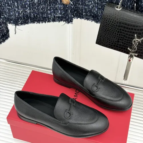 Salvatore Ferragamo Leather Shoes For Women #1461914