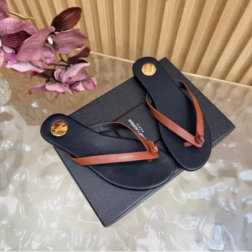 Replica Yves Saint Laurent YSL Slippers For Women #1461978 $98.00 USD for Wholesale