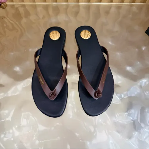 Replica Yves Saint Laurent YSL Slippers For Women #1461979 $98.00 USD for Wholesale