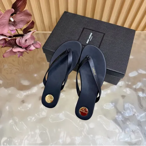 Replica Yves Saint Laurent YSL Slippers For Women #1461981 $98.00 USD for Wholesale