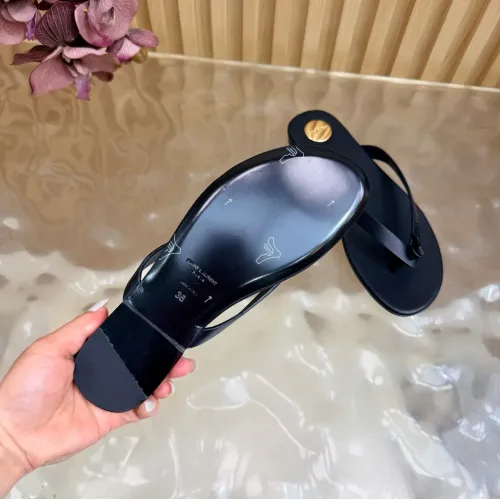 Replica Yves Saint Laurent YSL Slippers For Women #1461981 $98.00 USD for Wholesale