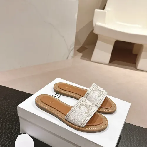 Replica Celine Slippers For Women #1462005 $76.00 USD for Wholesale