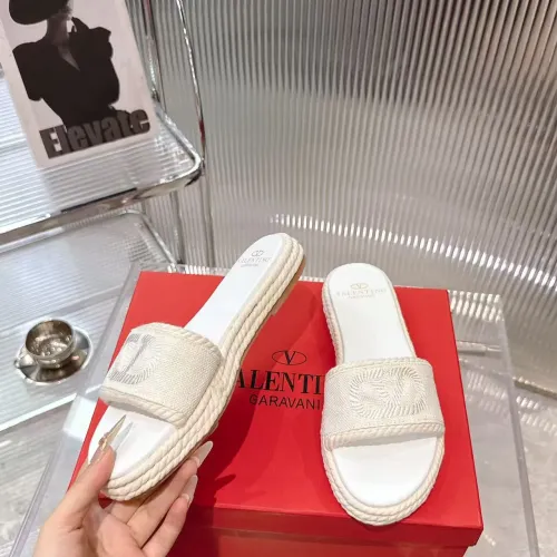 Replica Valentino Slippers For Women #1462038 $80.00 USD for Wholesale