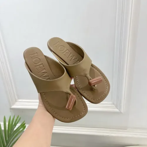 Replica LOEWE Slippers For Women #1462041 $102.00 USD for Wholesale