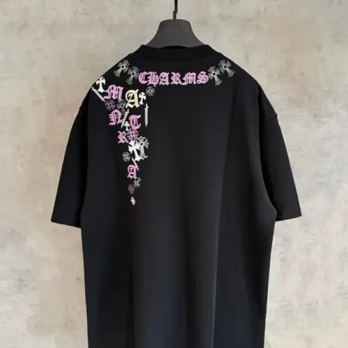 Replica Chrome Hearts T-Shirts Short Sleeved For Men #1462116 $48.00 USD for Wholesale