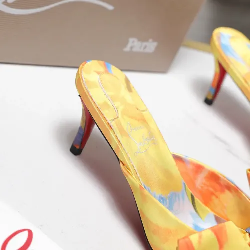 Replica Christian Louboutin CL Slippers For Women #1462206 $108.00 USD for Wholesale