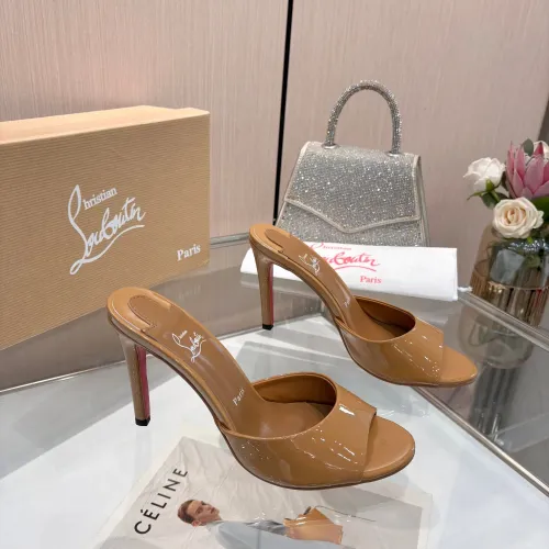 Replica Christian Louboutin CL Slippers For Women #1462209 $76.00 USD for Wholesale