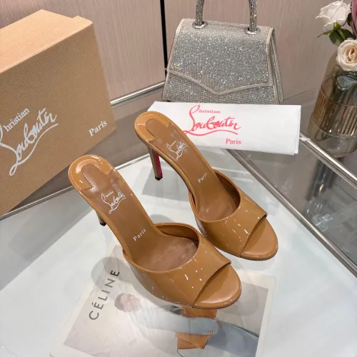 Replica Christian Louboutin CL Slippers For Women #1462209 $76.00 USD for Wholesale