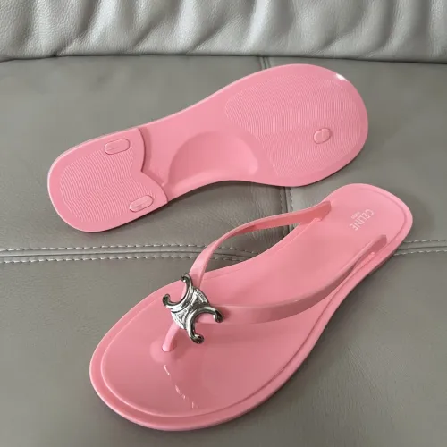 Replica Celine Slippers For Women #1462248 $52.00 USD for Wholesale