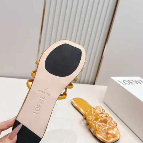 Replica LOEWE Slippers For Women #1462319 $100.00 USD for Wholesale