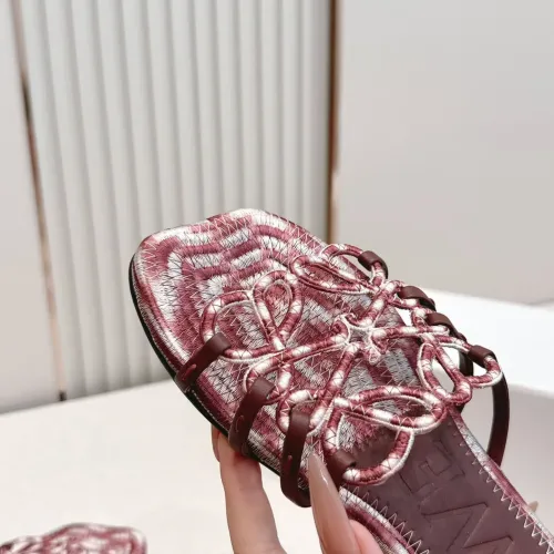 Replica LOEWE Slippers For Women #1462321 $100.00 USD for Wholesale