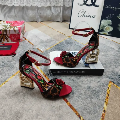Replica Dolce & Gabbana D&G Sandal For Women #1462340 $150.00 USD for Wholesale