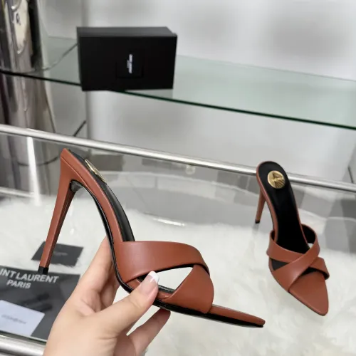 Replica Yves Saint Laurent YSL Slippers For Women #1462688 $92.00 USD for Wholesale