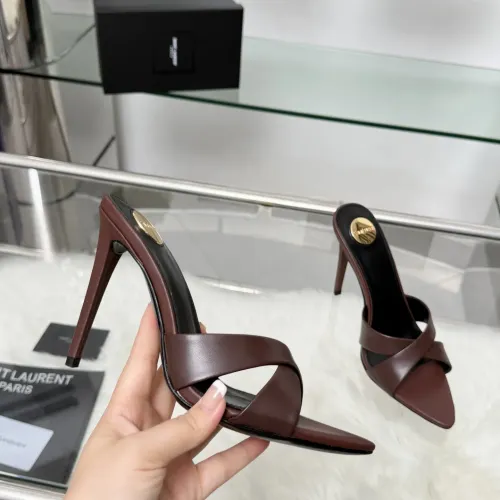 Replica Yves Saint Laurent YSL Slippers For Women #1462689 $92.00 USD for Wholesale