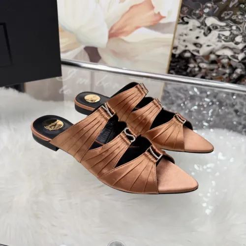 Replica Yves Saint Laurent YSL Slippers For Women #1462698 $102.00 USD for Wholesale