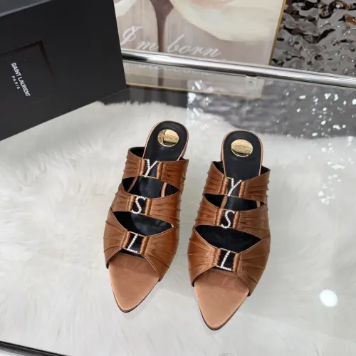 Replica Yves Saint Laurent YSL Slippers For Women #1462698 $102.00 USD for Wholesale