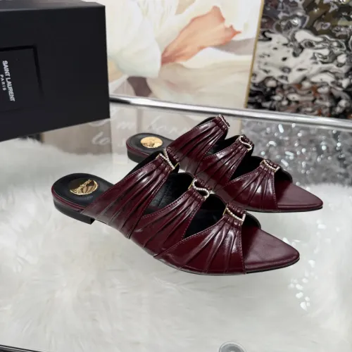 Replica Yves Saint Laurent YSL Slippers For Women #1462700 $102.00 USD for Wholesale