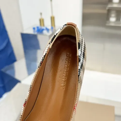 Replica Burberry Flat Shoes For Women #1462847 $85.00 USD for Wholesale