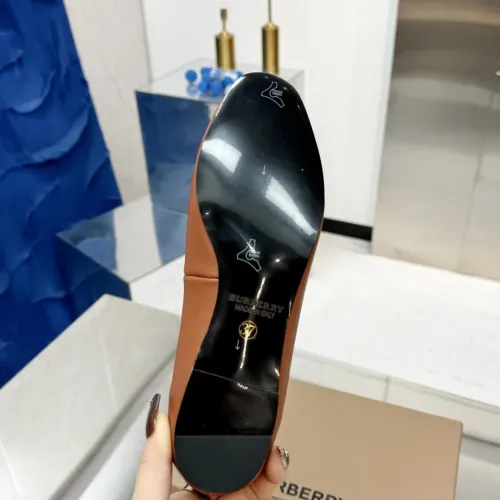 Replica Burberry Flat Shoes For Women #1462850 $85.00 USD for Wholesale