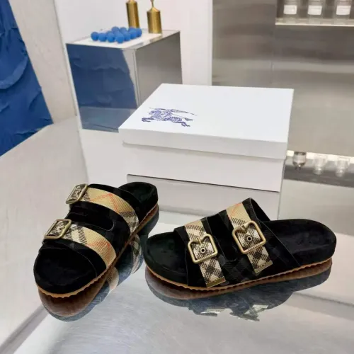 Replica Burberry Slippers For Men #1462856 $92.00 USD for Wholesale