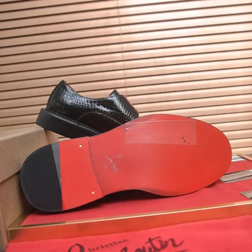 Replica Christian Louboutin Leather Shoes For Men #1463182 $115.00 USD for Wholesale
