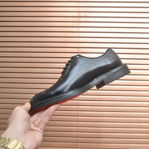 Replica Christian Louboutin Leather Shoes For Men #1463185 $115.00 USD for Wholesale