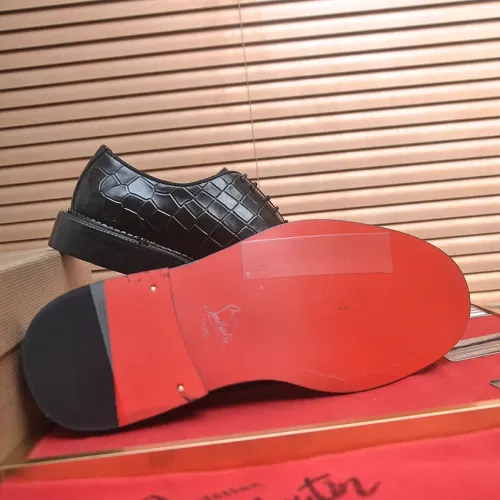 Replica Christian Louboutin Leather Shoes For Men #1463193 $115.00 USD for Wholesale