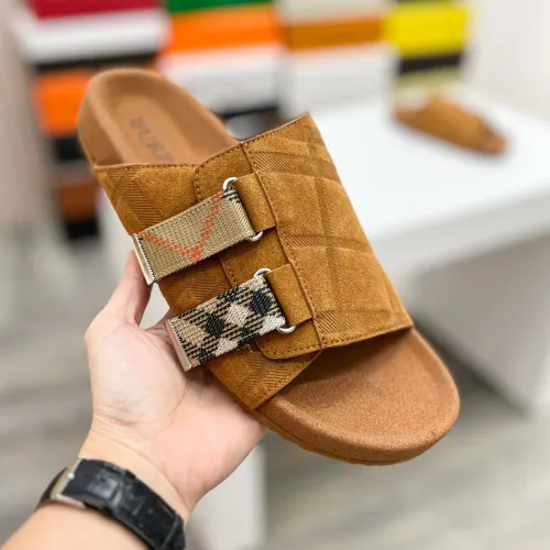 Replica Burberry Slippers For Men #1463207 $64.00 USD for Wholesale