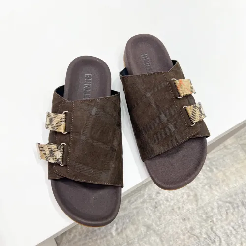 Replica Burberry Slippers For Men #1463210 $64.00 USD for Wholesale