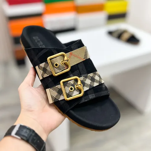 Replica Burberry Slippers For Men #1463217 $64.00 USD for Wholesale