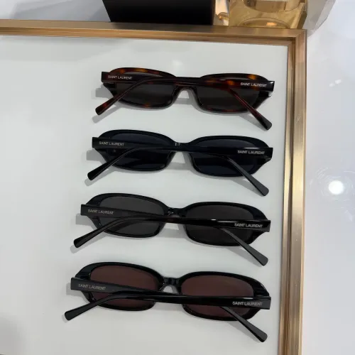 Replica Yves Saint Laurent YSL AAA Quality Sunglasses #1463718 $60.00 USD for Wholesale