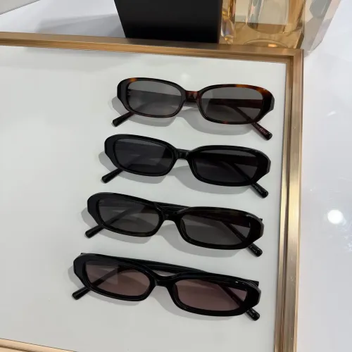 Replica Yves Saint Laurent YSL AAA Quality Sunglasses #1463721 $60.00 USD for Wholesale