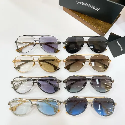 Replica Chrome Hearts AAA Quality Sunglasses #1463784 $80.00 USD for Wholesale