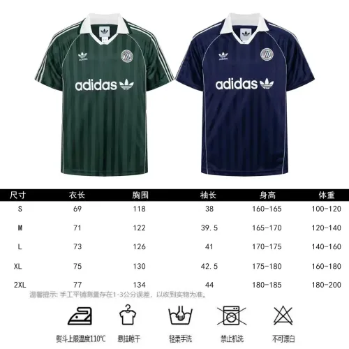 Replica Adidas T-Shirts Short Sleeved For Unisex #1464169 $36.00 USD for Wholesale
