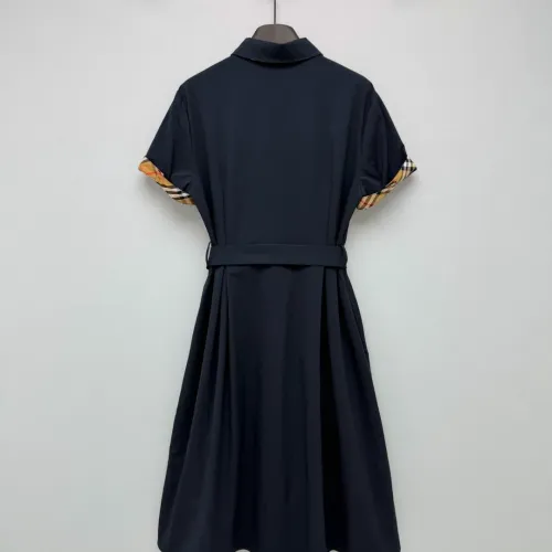 Replica Burberry Dresses Short Sleeved For Women #1464796 $85.00 USD for Wholesale