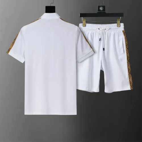 Replica Burberry Tracksuits Short Sleeved For Men #1464848 $45.00 USD for Wholesale