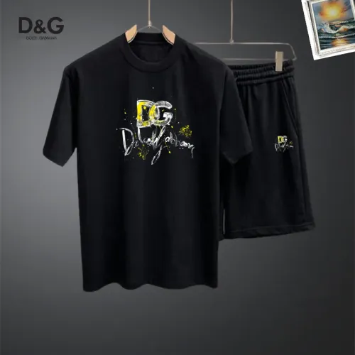 Dolce & Gabbana D&G Tracksuits Short Sleeved For Men #1464894