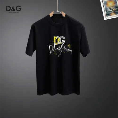 Replica Dolce & Gabbana D&G Tracksuits Short Sleeved For Men #1464894 $48.00 USD for Wholesale