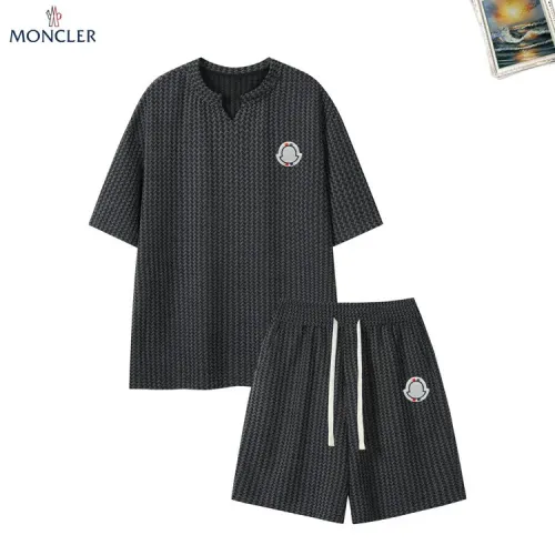 Moncler Tracksuits Short Sleeved For Men #1465035