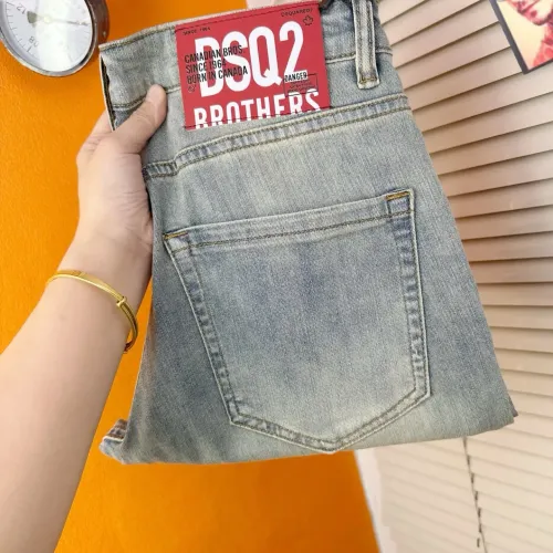Replica Dsquared Jeans For Men #1465889 $40.00 USD for Wholesale