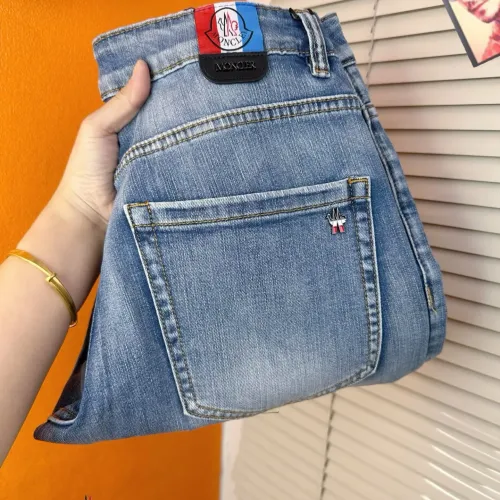Replica Moncler Jeans For Men #1465907 $40.00 USD for Wholesale