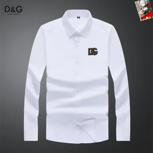 Dolce & Gabbana D&G Shirts Long Sleeved For Men #1466070