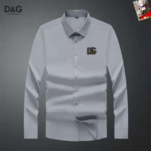 Dolce & Gabbana D&G Shirts Long Sleeved For Men #1466073