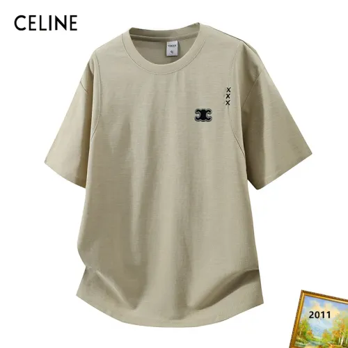 Celine T-Shirts Short Sleeved For Men #1466138