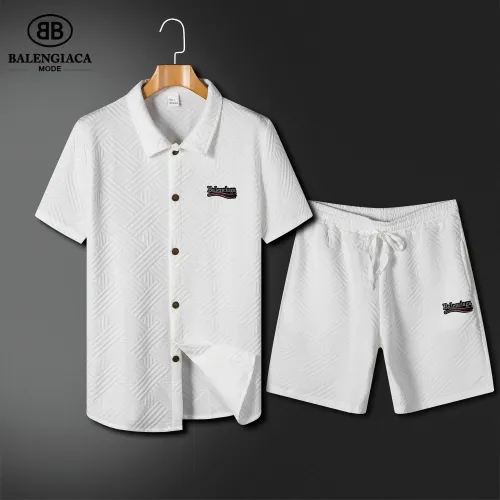 Balenciaga Fashion Tracksuits Short Sleeved For Men #1466219