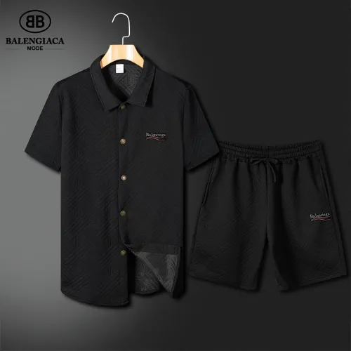 Balenciaga Fashion Tracksuits Short Sleeved For Men #1466221